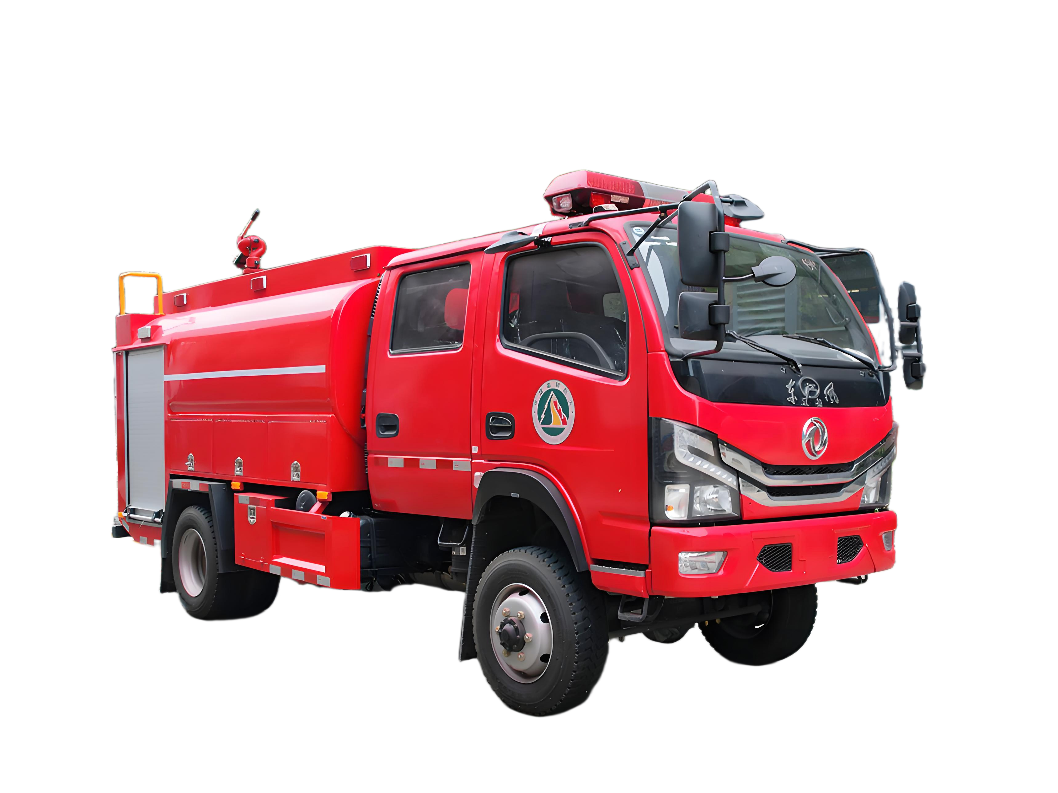 東風四驅水罐消防車