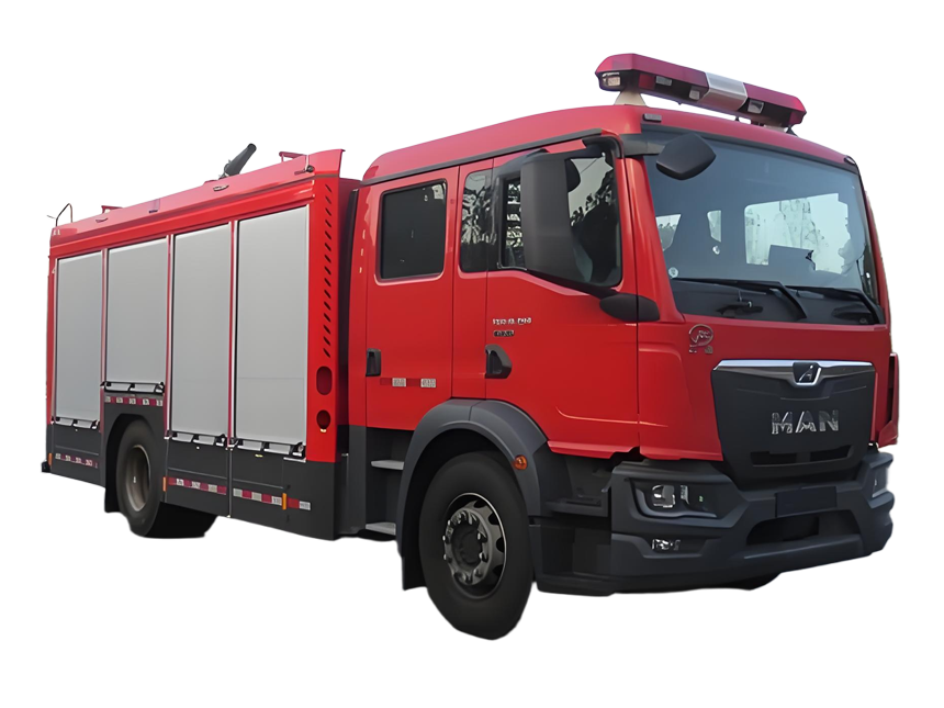德國曼6.7噸泡沫消防車